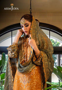 Asim Jofa | Luxury CAMBRIC 3 PCS '24 | AJFILE-26