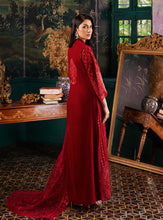 Load image into Gallery viewer, ZAINAB CHOTTANI VELVET COLLECTION &#39;23 Velvet salwar kameez UK, Embroidered Collection at our Pakistani Designer Dresses Online Boutique. Pakistani Clothes Online UK- SALE, Zainab Chottani Wedding Suits, Luxury Lawn &amp; Bridal Wear &amp; Ready Made Suits for Pakistani Party Wear UK on Discount Price