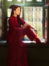 Load image into Gallery viewer, ZAINAB CHOTTANI VELVET COLLECTION &#39;23 Velvet salwar kameez UK, Embroidered Collection at our Pakistani Designer Dresses Online Boutique. Pakistani Clothes Online UK- SALE, Zainab Chottani Wedding Suits, Luxury Lawn &amp; Bridal Wear &amp; Ready Made Suits for Pakistani Party Wear UK on Discount Price