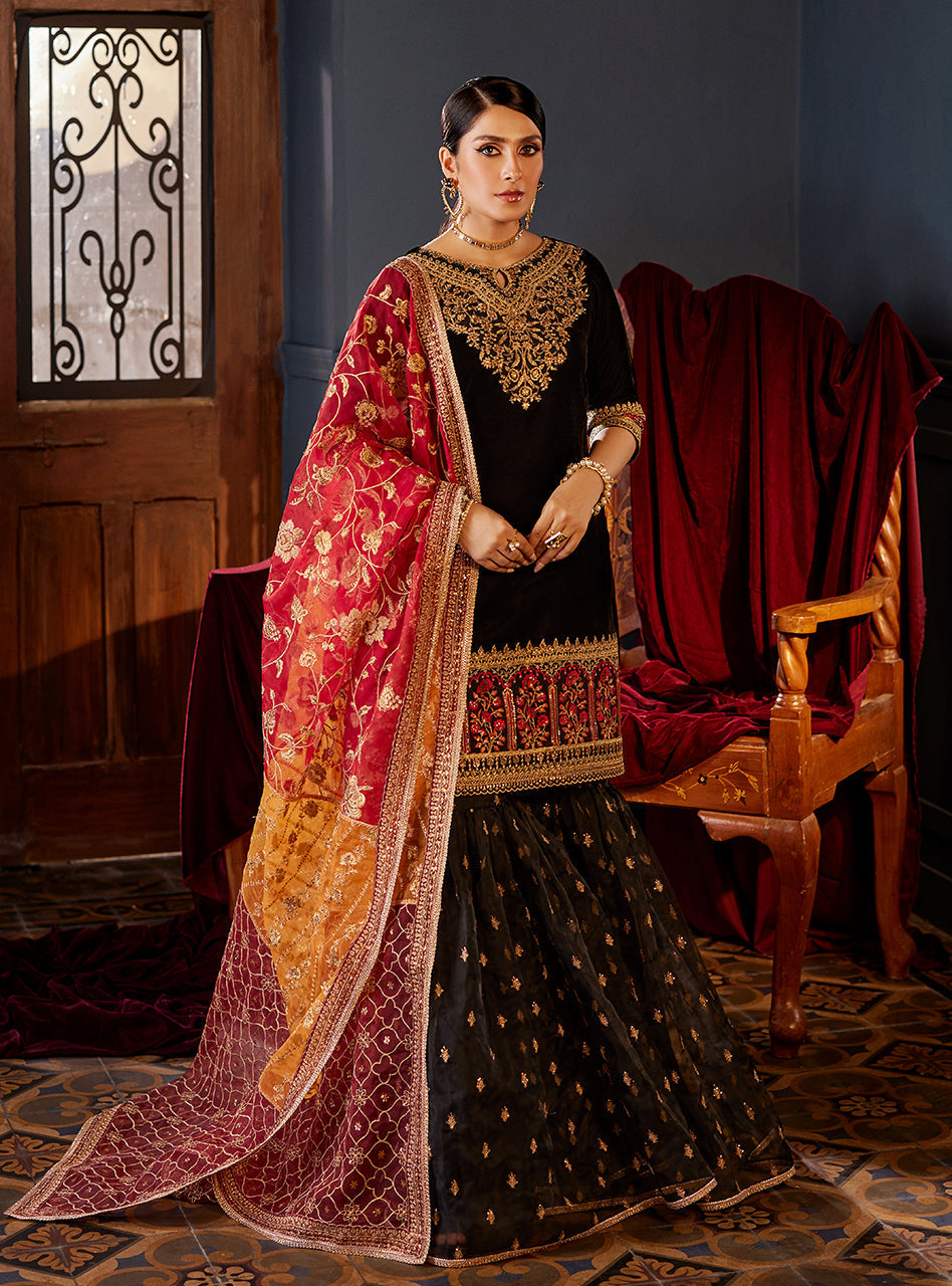 ZAINAB CHOTTANI VELVET COLLECTION '23 Velvet salwar kameez UK, Embroidered Collection at our Pakistani Designer Dresses Online Boutique. Pakistani Clothes Online UK- SALE, Zainab Chottani Wedding Suits, Luxury Lawn & Bridal Wear & Ready Made Suits for Pakistani Party Wear UK on Discount Price