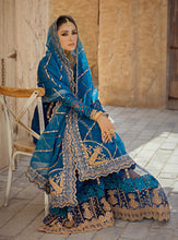 Load image into Gallery viewer, ZAINAB CHOTTANI WEDDING FESTIVE &#39;23 salwar kameez UK, Embroidered Collection at our Pakistani Designer Dresses Online Boutique. Pakistani Clothes Online UK- SALE, Zainab Chottani Wedding Suits, Luxury Lawn &amp; Bridal Wear &amp; Ready Made Suits for Pakistani Party Wear UK on Discount Price