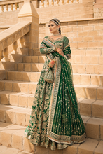 Load image into Gallery viewer, Buy Erum Khan | JAHAN VOL II LUXURY EMBROIDERED  WEDDING COLLECTION 2023 from our website. We have various PAKISTANI DRESSES ONLINE IN UK. Get your unstitched or customized PAKISATNI BOUTIQUE IN UK, USA, FRACE , QATAR, DUBAI from Lebaasonline @ SALE