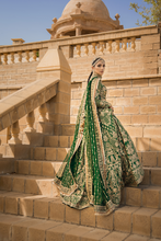 Load image into Gallery viewer, Buy Erum Khan | JAHAN VOL II LUXURY EMBROIDERED  WEDDING COLLECTION 2023 from our website. We have various PAKISTANI DRESSES ONLINE IN UK. Get your unstitched or customized PAKISATNI BOUTIQUE IN UK, USA, FRACE , QATAR, DUBAI from Lebaasonline @ SALE