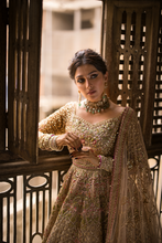 Load image into Gallery viewer, Buy Erum Khan | JAHAN VOL II LUXURY EMBROIDERED  WEDDING COLLECTION 2023 from our website. We have various PAKISTANI DRESSES ONLINE IN UK. Get your unstitched or customized PAKISATNI BOUTIQUE IN UK, USA, FRACE , QATAR, DUBAI from Lebaasonline @ SALE