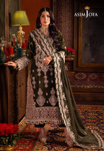 Load image into Gallery viewer, Buy ASIM JOFA | MAKHMAL - WEDDING VELVET Collection this New collection of ASIM JOFA WINTER LAWN COLLECTION 2023 from our website. We have various PAKISTANI DRESSES ONLINE IN UK, ASIM JOFA CHIFFON COLLECTION. Get your unstitched or customized PAKISATNI BOUTIQUE IN UK, USA, UAE, FRACE , QATAR, DUBAI from Lebaasonline 