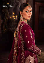 Load image into Gallery viewer, Buy ASIM JOFA | MAKHMAL - WEDDING VELVET Collection this New collection of ASIM JOFA WINTER LAWN COLLECTION 2023 from our website. We have various PAKISTANI DRESSES ONLINE IN UK, ASIM JOFA CHIFFON COLLECTION. Get your unstitched or customized PAKISATNI BOUTIQUE IN UK, USA, UAE, FRACE , QATAR, DUBAI from Lebaasonline 