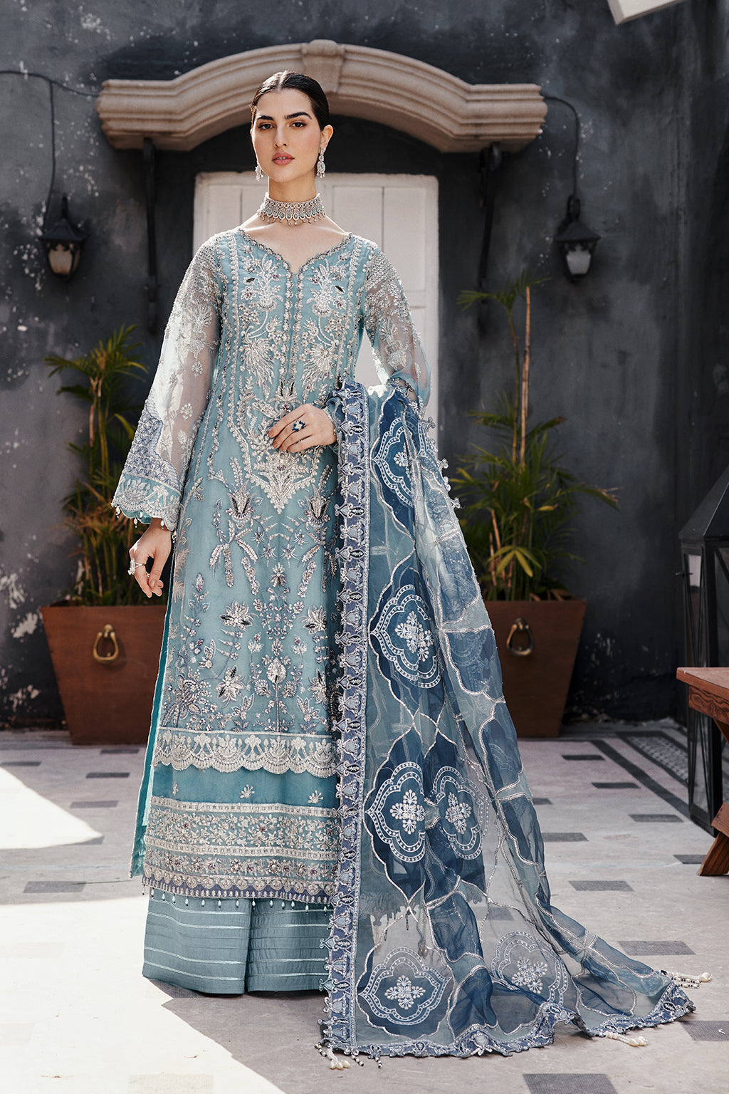 Shop EMAAN ADEEL | Nawabzadi Embroidered '24 @lebaasonline Net Embroidered hand mirror work, New Indian Wedding dresses online USA & Pakistani Designer Partywear Suits in the UK and USA at LebaasOnline. Browse new EMAAN ADEEL - 2024 Pakistani Dress & Nikah dresses SALE at LebaasOnline. 