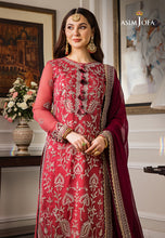 Load image into Gallery viewer, Buy ASIM JOFA | ZARI SITARA &#39;23 Collection New collection of ASIM JOFA WEDDING LAWN COLLECTION 2023 from our website. We have various PAKISTANI DRESSES ONLINE IN UK, ASIM JOFA CHIFFON COLLECTION. Get your unstitched or customized PAKISATNI BOUTIQUE IN UK, USA, UAE, FRACE , QATAR, DUBAI from Lebaasonline @ Sale price.