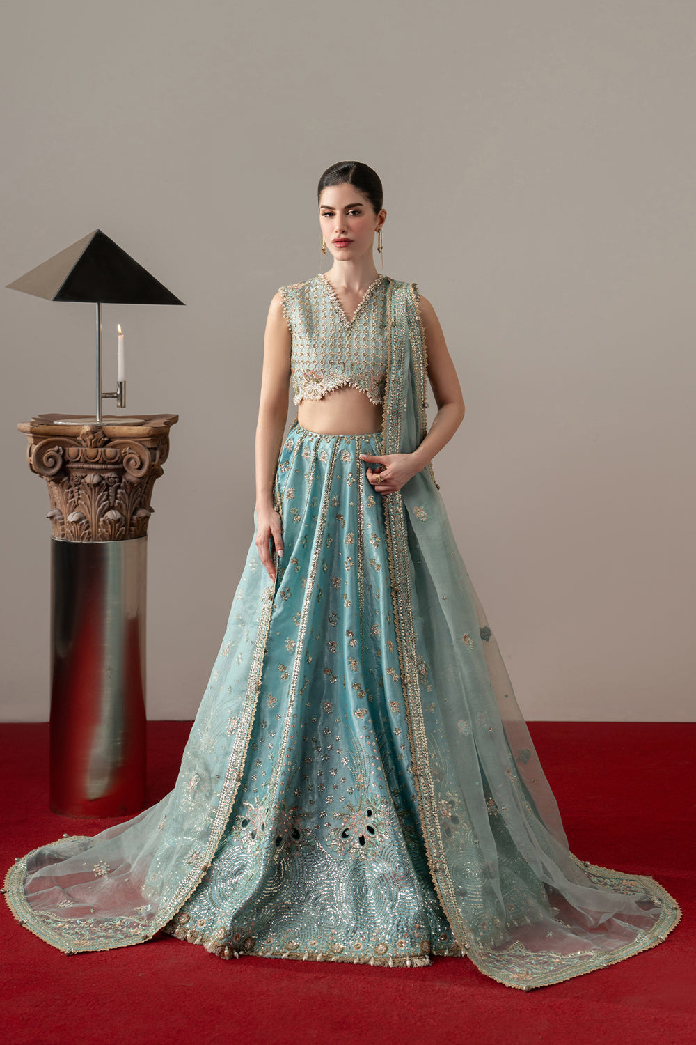 Afrozeh Aure ’26 Grandezza embroidered Pakistani designer dress