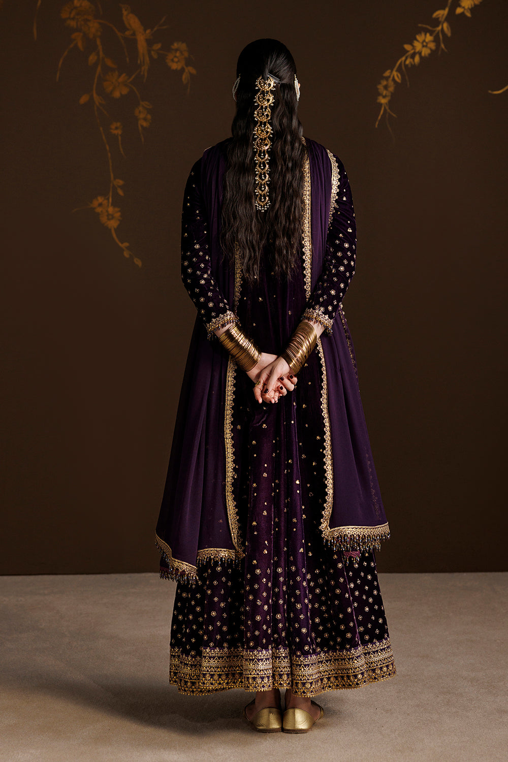 Baroque Collection'26 | EMBROIDERED VELVET UF-4628
