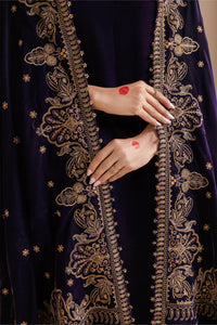 Buy BAROQUE | EMBROIDERED VELVET SHAWL 2023, Pakistani Designer Shawl with discount code and sale price. Shop Pakistani Clothes Online UK- BAROQUE Chiffon for Wedding, Luxury Lawn 2023 Embroidered Chiffon, Velvet Suits, Winter dresses & Bridal Wear & Ready Made Suits for Pakistani Party Wear UK and USA at LebaasOnline.