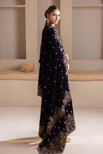 Load image into Gallery viewer, Buy BAROQUE | EMBROIDERED VELVET SHAWL 2023, Pakistani Designer Shawl with discount code and sale price. Shop Pakistani Clothes Online UK- BAROQUE Chiffon for Wedding, Luxury Lawn 2023 Embroidered Chiffon, Velvet Suits, Winter dresses &amp; Bridal Wear &amp; Ready Made Suits for Pakistani Party Wear UK and USA at LebaasOnline.