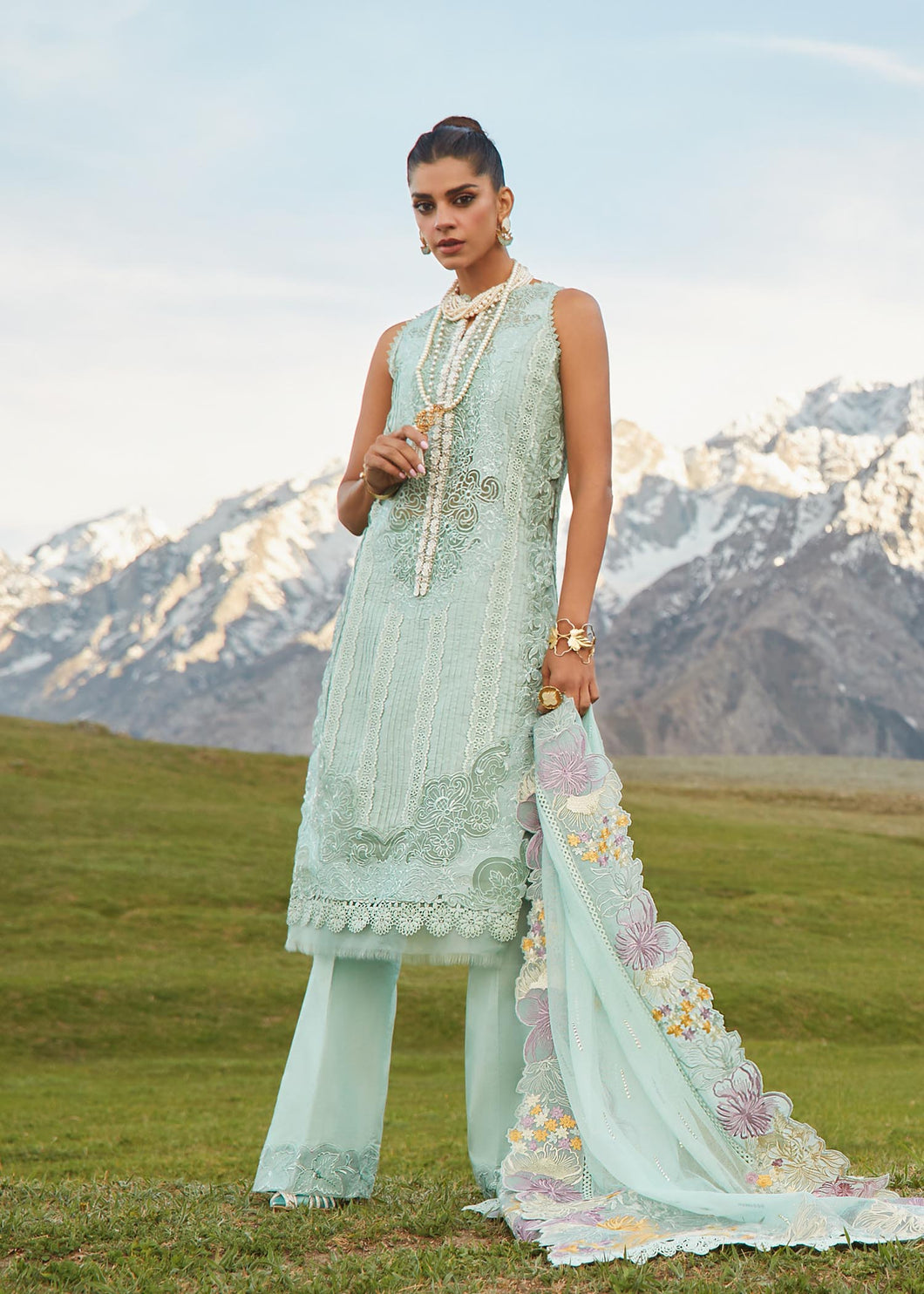 Buy CRIMSON X SAIRA SHAKIRA LUXURY LAWN 2023 for Eid dress from our official website We are the no. 1 stockists in the world for Crimson Luxury, Maria B Ready to wear. All Pakistani dresses customization and Ready to Wear dresses are easily available in Spain, UK Austria from Lebaasonline at best price.
