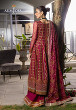 Load image into Gallery viewer, Buy ASIM JOFA | MERA HASEEN JORA - RTW Collection this New collection of ASIM JOFA WINTER LAWN COLLECTION 2023 from our website. We have various PAKISTANI DRESSES ONLINE IN UK, ASIM JOFA CHIFFON COLLECTION. Get your unstitched or customized PAKISATNI BOUTIQUE IN UK, USA, UAE, FRACE , QATAR, DUBAI from Lebaasonline @ sale