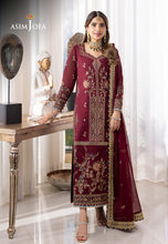 Load image into Gallery viewer, Buy ASIM JOFA | JHILMIL&#39;23 Collection New collection of ASIM JOFA WEDDING LAWN COLLECTION 2023 from our website. We have various PAKISTANI DRESSES ONLINE IN UK, ASIM JOFA CHIFFON COLLECTION. Get your unstitched or customized PAKISATNI BOUTIQUE IN UK, USA, UAE, FRACE , QATAR, DUBAI from Lebaasonline @ Sale price