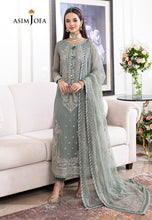 Load image into Gallery viewer, Buy ASIM JOFA | JHILMIL&#39;23 Collection New collection of ASIM JOFA WEDDING LAWN COLLECTION 2023 from our website. We have various PAKISTANI DRESSES ONLINE IN UK, ASIM JOFA CHIFFON COLLECTION. Get your unstitched or customized PAKISATNI BOUTIQUE IN UK, USA, UAE, FRACE , QATAR, DUBAI from Lebaasonline @ Sale price.