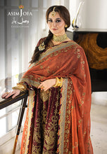 Load image into Gallery viewer, Buy ASIM JOFA | VASL E YAAR &#39;23 this New collection of ASIM JOFA WEDDING LAWN COLLECTION 2023 from our website. We have various PAKISTANI DRESSES ONLINE IN UK, ASIM JOFA CHIFFON COLLECTION. Get your unstitched or customized PAKISATNI BOUTIQUE IN UK, USA, UAE, FRACE , QATAR, DUBAI from Lebaasonline @ Sale price.