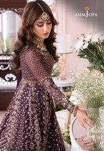 Load image into Gallery viewer, Buy ASIM JOFA | Chandani Luxury Chiffon Collection this New collection of ASIM JOFA WEDDING LAWN COLLECTION 2023 from our website. We have various PAKISTANI DRESSES ONLINE IN UK, ASIM JOFA CHIFFON COLLECTION. Get your unstitched or customized PAKISATNI BOUTIQUE IN UK, USA, UAE, FRACE , QATAR, DUBAI from Lebaasonline @ sale