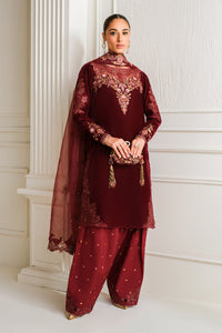 Baroque Embroidered Velvet Collection UF-747