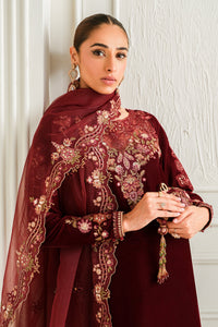 Baroque Embroidered Velvet Collection UF-747