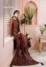 Load image into Gallery viewer, Buy ASIM JOFA | Chandani Luxury Chiffon Collection this New collection of ASIM JOFA WEDDING LAWN COLLECTION 2023 from our website. We have various PAKISTANI DRESSES ONLINE IN UK, ASIM JOFA CHIFFON COLLECTION. Get your unstitched or customized PAKISATNI BOUTIQUE IN UK, USA, UAE, FRACE , QATAR, DUBAI from Lebaasonline @ sale