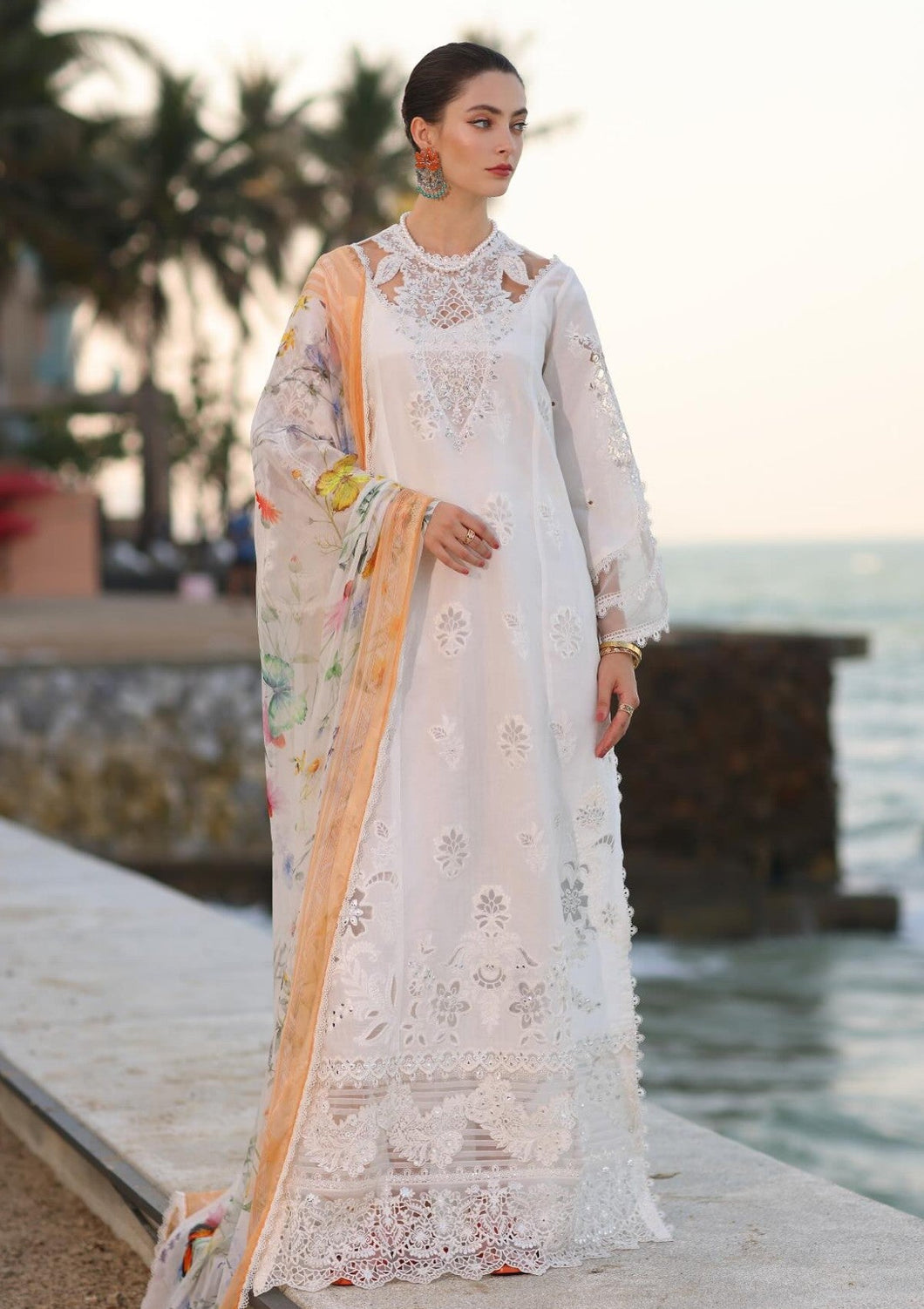 Buy Noor  Laserkari 2025 by Saadia Asad Lawn Suit from Lebaasonline Largest Pakistani Clothes Stockist in the UK Shop Noor Pakistani Lawn 2025 EID COLLECTION IMROZIA COLLECTION 2025 MUZLIN EID COLLECTION '25 ONLINE UK for Wedding, Party  NIKAH OUTFIT Indian & Pakistani Summer Dresses UK USA UAE DUBAI Manchester 