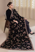 Load image into Gallery viewer, Buy BAROQUE | EMBROIDERED VELVET SHAWL 2023, Pakistani Designer Shawl with discount code and sale price. Shop Pakistani Clothes Online UK- BAROQUE Chiffon for Wedding, Luxury Lawn 2023 Embroidered Chiffon, Velvet Suits, Winter dresses &amp; Bridal Wear &amp; Ready Made Suits for Pakistani Party Wear UK and USA at LebaasOnline.