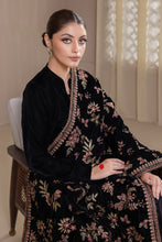 Load image into Gallery viewer, Buy BAROQUE | EMBROIDERED VELVET SHAWL 2023, Pakistani Designer Shawl with discount code and sale price. Shop Pakistani Clothes Online UK- BAROQUE Chiffon for Wedding, Luxury Lawn 2023 Embroidered Chiffon, Velvet Suits, Winter dresses &amp; Bridal Wear &amp; Ready Made Suits for Pakistani Party Wear UK and USA at LebaasOnline.