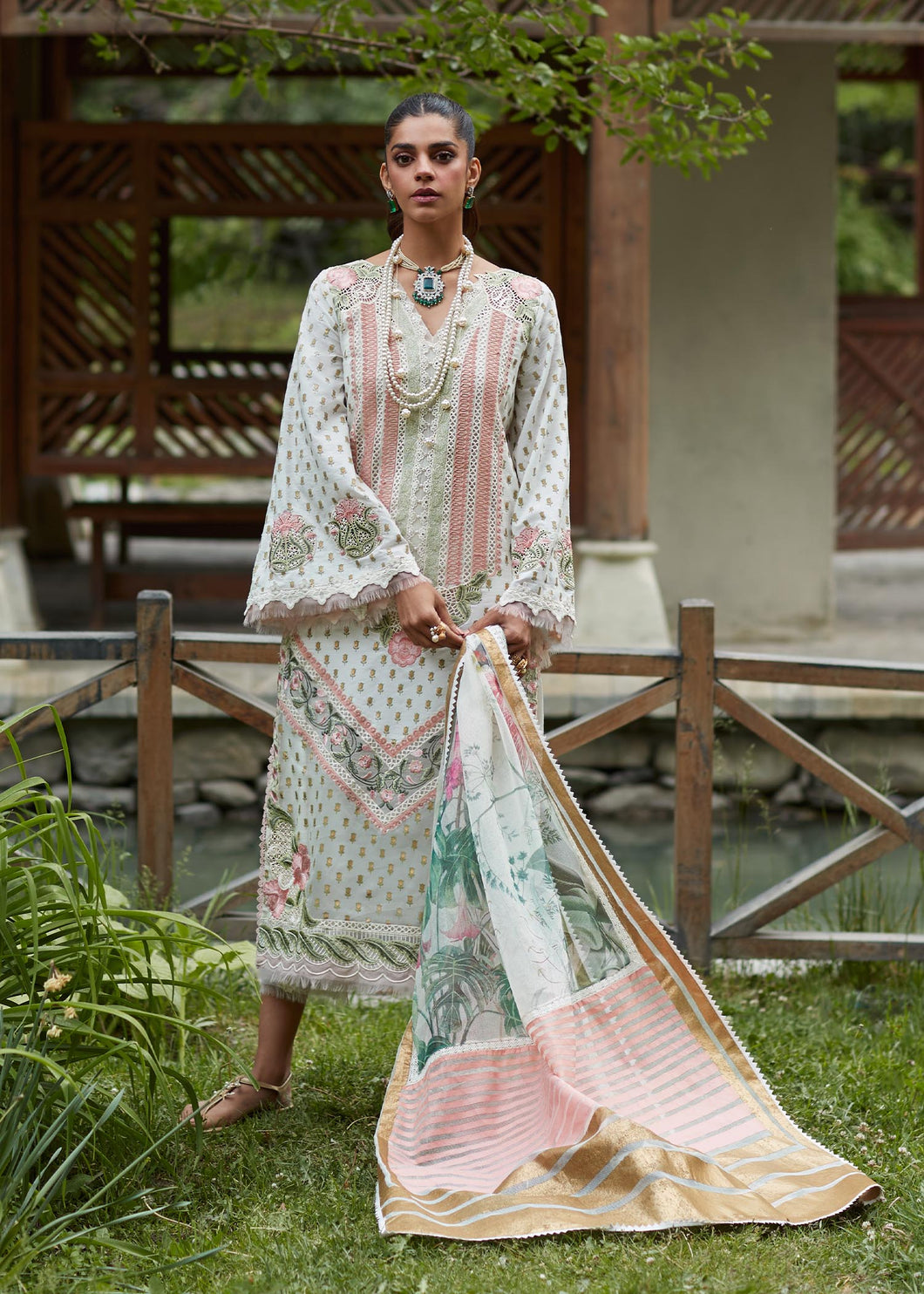 Buy CRIMSON X SAIRA SHAKIRA LUXURY LAWN 2023 for Eid dress from our official website We are the no. 1 stockists in the world for Crimson Luxury, Maria B Ready to wear. All Pakistani dresses customization and Ready to Wear dresses are easily available in Spain, UK Austria from Lebaasonline at best price.