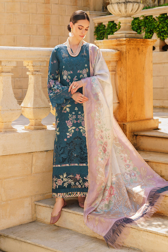 Buy BAROQUE | BAROQUE – SWISS LAWN COLLECTION 24 | SL12-D02 available in Next day shipping @Lebaasonline. We have PAKISTANI DESIGNER SUITS ONLINE UK with shipping worldwide and in USA. The Pakistani Wedding Suits USA can be customized. Buy Baroque Suits online exclusively on SALE from Lebaasonline only.