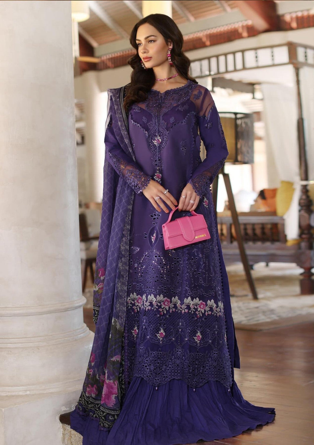 Buy Noor  Laserkari 2025 by Saadia Asad Lawn Suit from Lebaasonline Largest Pakistani Clothes Stockist in the UK Shop Noor Pakistani Lawn 2025 EID COLLECTION IMROZIA COLLECTION 2025 MUZLIN EID COLLECTION '25 ONLINE UK for Wedding, Party  NIKAH OUTFIT Indian & Pakistani Summer Dresses UK USA UAE DUBAI Manchester 