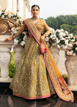 Load image into Gallery viewer, GULAAL | Embroidered Chiffon Pakistani designer dress is available @lebaasonline. The Pakistani Wedding dresses of Maria B, Gulaal can be customized for Bridal/party wear. Get express shipping in UK, USA, France, Germany for Asian Outfits USA. Maria B Sale online can be availed here!!