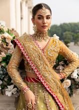 Load image into Gallery viewer, GULAAL | Embroidered Chiffon Pakistani designer dress is available @lebaasonline. The Pakistani Wedding dresses of Maria B, Gulaal can be customized for Bridal/party wear. Get express shipping in UK, USA, France, Germany for Asian Outfits USA. Maria B Sale online can be availed here!!