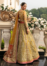 Load image into Gallery viewer, GULAAL | Embroidered Chiffon Pakistani designer dress is available @lebaasonline. The Pakistani Wedding dresses of Maria B, Gulaal can be customized for Bridal/party wear. Get express shipping in UK, USA, France, Germany for Asian Outfits USA. Maria B Sale online can be availed here!!