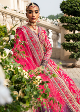 Load image into Gallery viewer, GULAAL | Embroidered Chiffon Pakistani designer dress is available @lebaasonline. The Pakistani Wedding dresses of Maria B, Gulaal can be customized for Bridal/party wear. Get express shipping in UK, USA, France, Germany for Asian Outfits USA. Maria B Sale online can be availed here!!