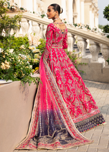 Load image into Gallery viewer, GULAAL | Embroidered Chiffon Pakistani designer dress is available @lebaasonline. The Pakistani Wedding dresses of Maria B, Gulaal can be customized for Bridal/party wear. Get express shipping in UK, USA, France, Germany for Asian Outfits USA. Maria B Sale online can be availed here!!