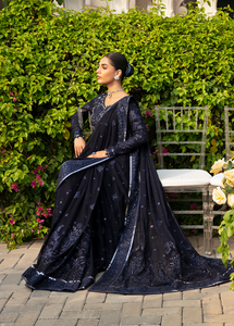 GULAAL | Embroidered Chiffon Pakistani designer dress is available @lebaasonline. The Pakistani Wedding dresses of Maria B, Gulaal can be customized for Bridal/party wear. Get express shipping in UK, USA, France, Germany for Asian Outfits USA. Maria B Sale online can be availed here!!