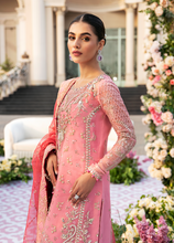 Load image into Gallery viewer, GULAAL | Embroidered Chiffon Pakistani designer dress is available @lebaasonline. The Pakistani Wedding dresses of Maria B, Gulaal can be customized for Bridal/party wear. Get express shipping in UK, USA, France, Germany for Asian Outfits USA. Maria B Sale online can be availed here!!