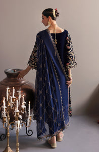 Emaan Adeel | Saanjh Velvet Collection '24 | Falak