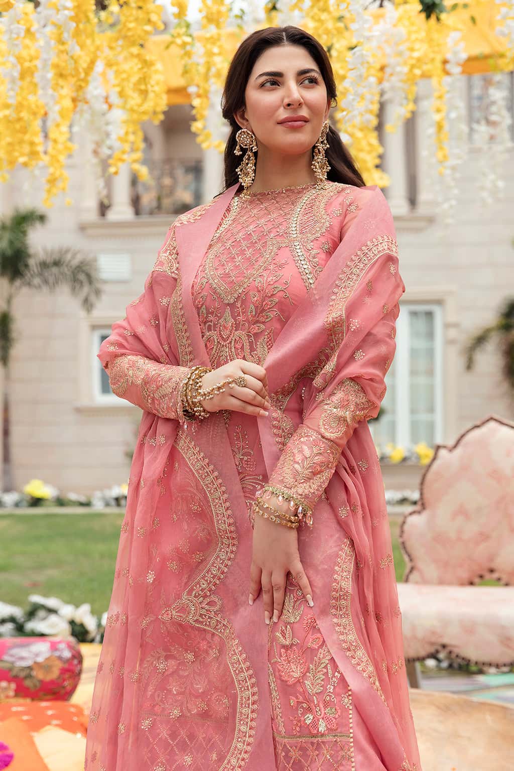 AFROZEH | Wedding Formals'22 . This Pakistani Bridal dresses online in USA of Afrozeh La Fuchsia Collection is available our official website. We, the largest stockists of Afrozeh La Fuchsia Maria B Wedding dresses USA Get Wedding dress in USA UK, France from Lebaasonline.