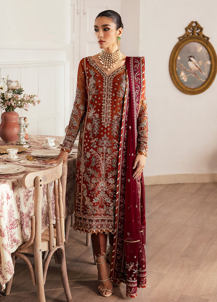 Shop GULAAL EMBROIDRED CHIFFON 2023 VOL 2 is exclusively available @ lebaasonline. We have express shipping of Pakistani Designer clothes 2023 of Maria B Lawn 2023, Gulaal lawn 2023. The Pakistani Suits UK is available in customized at doorstep in UK, USA, Germany, France, Belgium, UAE, Dubai from lebaasonline in SALE price ! 