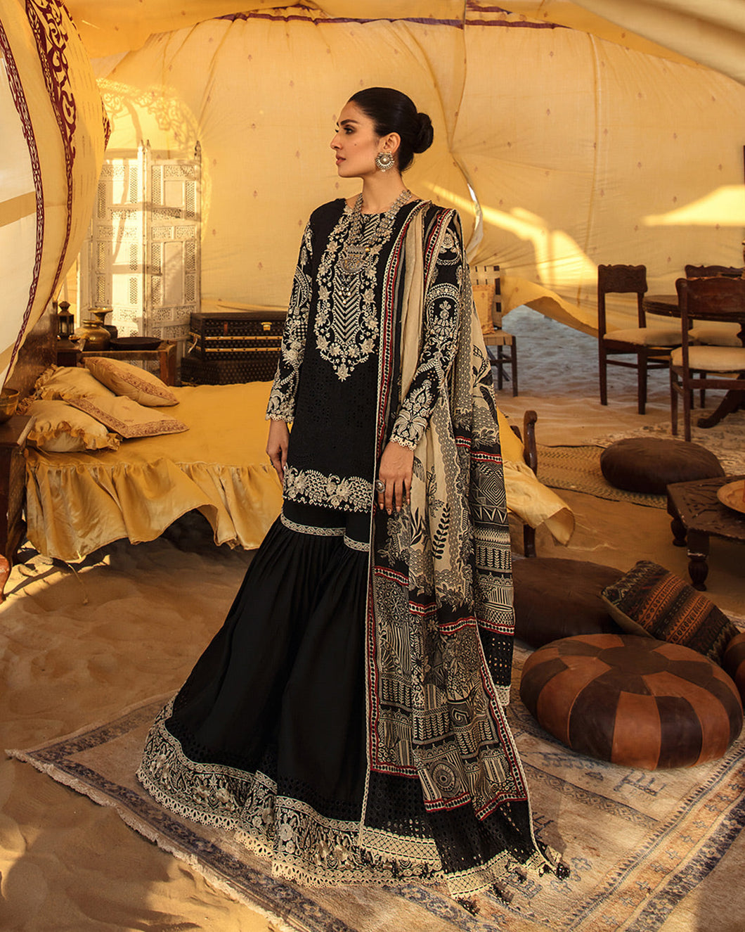Faiza Saqlain | Lyle Luxury Lawn Collection 2023 available at Lebaasonline. The largest stockiest of Dresses in the UK. Shop Maria B Clothes Pakistani wedding. Afrozeh wedding, Faiza Saqlain, Qalamkar Embroidered on discounted price in UK USA Manchester London Australia Belgium UAE France Germany Birmingham on Sale.