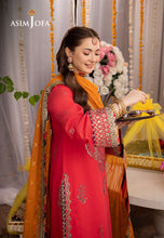 Load image into Gallery viewer, Buy ASIM JOFA LIMITED EDITION | AJMJ 29 exclusive chiffon collection of ASIM JOFA WEDDING COLLECTION 2024 from our website. We have various PAKISTANI DRESSES ONLINE IN UK, ASIM JOFA CHIFFON COLLECTION 2024. Get your unstitched or customized PAKISATNI BOUTIQUE IN UK, USA, from Lebaasonline at SALE!