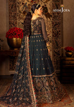 Load image into Gallery viewer, Buy ASIM JOFA | VELVET FESTIVE Collection this New collection of ASIM JOFA WINTER LAWN COLLECTION 2023 from our website. We have various PAKISTANI DRESSES ONLINE IN UK, ASIM JOFA CHIFFON COLLECTION. Get your unstitched or customized PAKISATNI BOUTIQUE IN UK, USA, UAE, FRACE , QATAR, DUBAI from Lebaasonline @ sale
