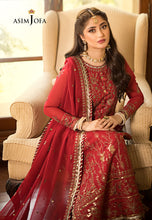 Load image into Gallery viewer, Buy ASIM JOFA | JHILMIL&#39;23 Collection New collection of ASIM JOFA WEDDING LAWN COLLECTION 2023 from our website. We have various PAKISTANI DRESSES ONLINE IN UK, ASIM JOFA CHIFFON COLLECTION. Get your unstitched or customized PAKISATNI BOUTIQUE IN UK, USA, UAE, FRACE , QATAR, DUBAI from Lebaasonline @ Sale price.