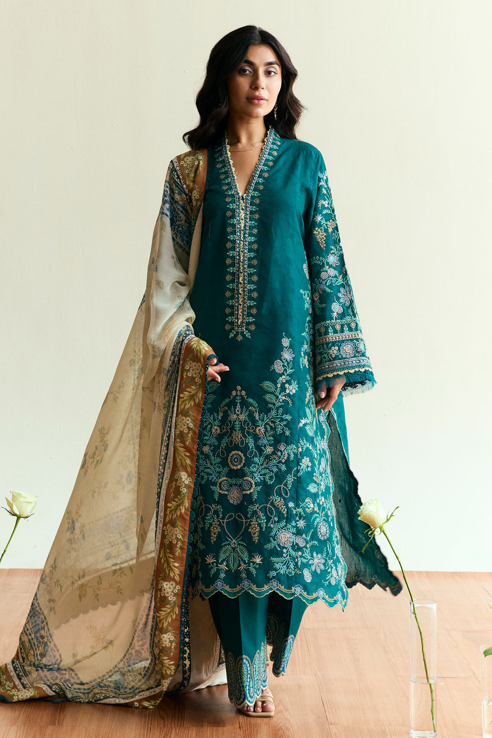 Buy Zara Shahjahan | Coco Eid Edit 2025 Pakistani Embroidered Clothes For Women at Our Online Designer Boutique UK, Indian & Pakistani Wedding dresses online UK, Asian Clothes UK Jazmin Suits USA, Baroque Chiffon Collection 2025 & Eid Collection Outfits in USA on express shipping available @ Lebaasonline.