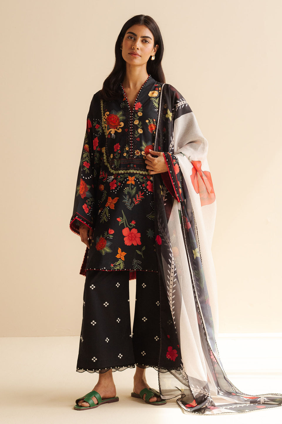 Buy Zara Shahjahan | Coco Prints Edit II 2025 Pakistani Embroidered Clothes For Women at Our Online Designer Boutique UK, Indian & Pakistani Wedding dresses online UK, Asian Clothes UK Jazmin Suits USA, Baroque Chiffon Collection 2025 & Eid Collection Outfits in USA on express shipping available @ Lebaasonline.