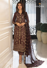 Load image into Gallery viewer, Buy ASIM JOFA | AIRA Collection &#39;23 this New collection of ASIM JOFA WEDDING LAWN COLLECTION 2023 from our website. We have various PAKISTANI DRESSES ONLINE IN UK, ASIM JOFA CHIFFON COLLECTION. Get your unstitched or customized PAKISATNI BOUTIQUE IN UK, USA, UAE, FRACE , QATAR, DUBAI from Lebaasonline @ Sale price.