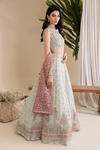 Load image into Gallery viewer, Buy IZNIK | Chiffon Collection&#39;23  Green color PAKISTANI DRESSES ONLINE UK Collection. Get yours customized PAKISTANI DESIGNER DRESSES ONLINE in UK and USA at LebaasOnline. Browse Iznik, Maria B, Asim Jofa Wedding Party, Nikah &amp; Walima dresses online at SALE on Lebaasonline.