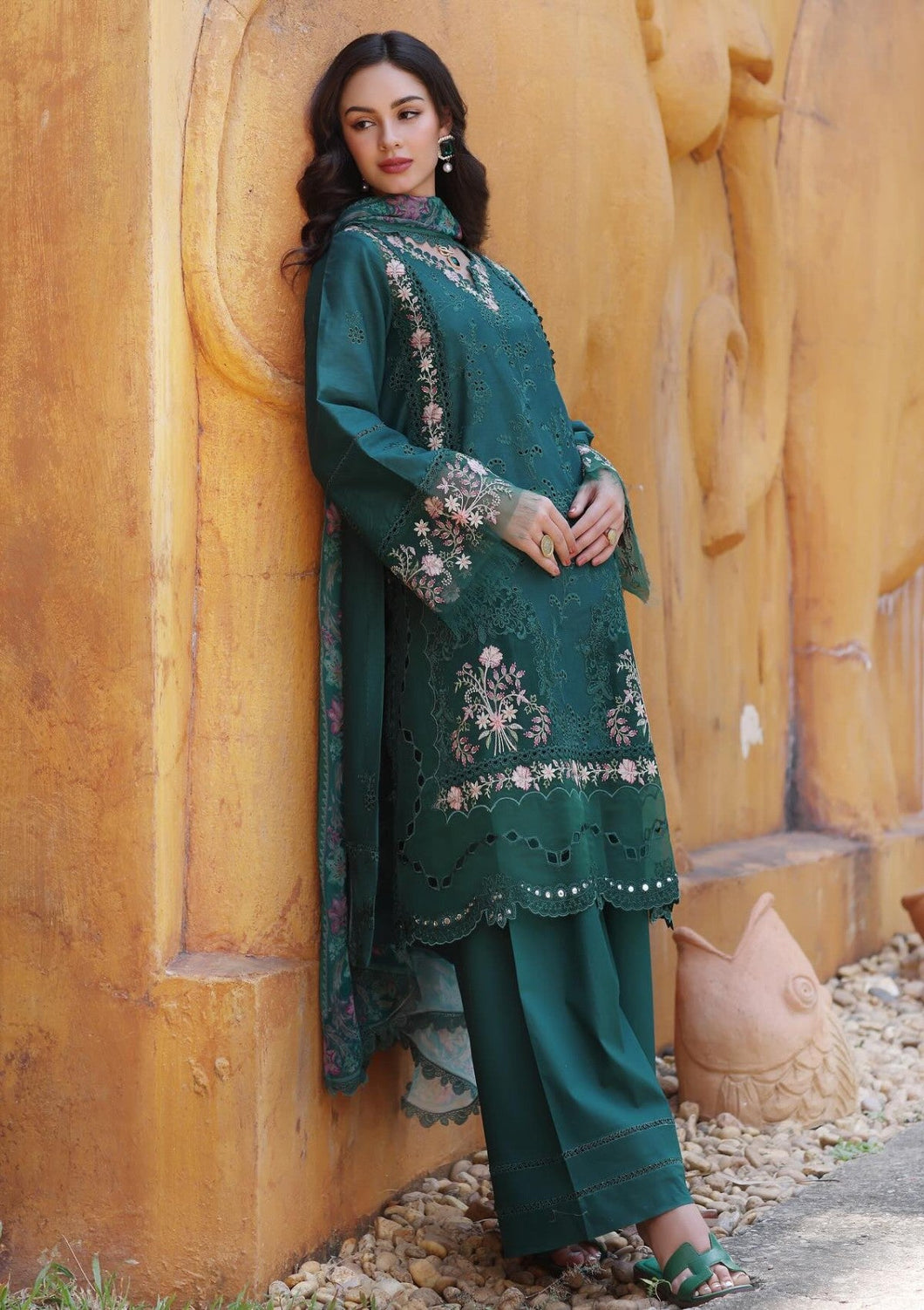 Buy Noor  Laserkari 2025 by Saadia Asad Lawn Suit from Lebaasonline Largest Pakistani Clothes Stockist in the UK Shop Noor Pakistani Lawn 2025 EID COLLECTION IMROZIA COLLECTION 2025 MUZLIN EID COLLECTION '25 ONLINE UK for Wedding, Party  NIKAH OUTFIT Indian & Pakistani Summer Dresses UK USA UAE DUBAI Manchester 